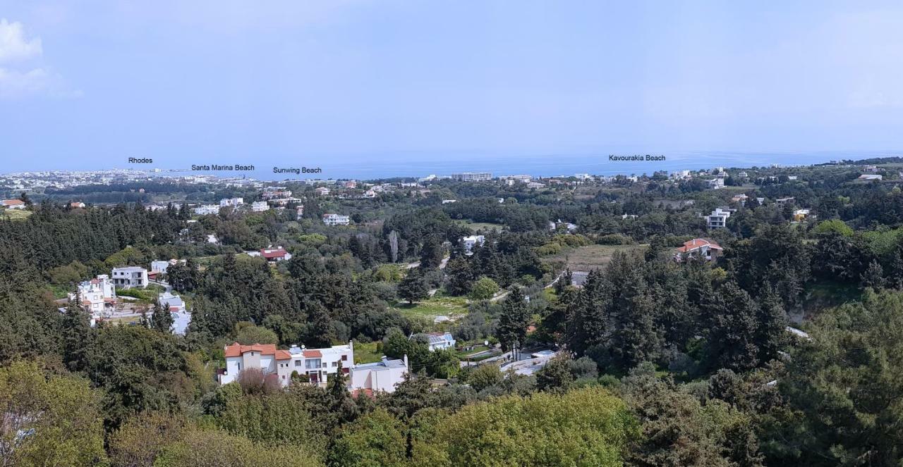 Rhodes Sunrise Maisonette Koskinou  ภายนอก รูปภาพ